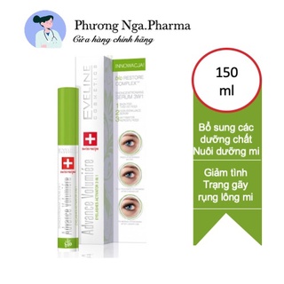 Tinh chất dưỡng dài mi 3 trong 1 advance volumiere EVELINE 10ml