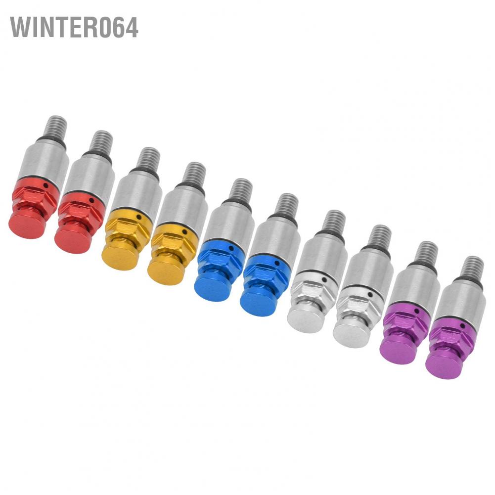 2 cái M5x0.8 Hợp kim nhôm Ngã ba không khí Bleeder Van giảm áp Thay thế cho CRF150R CR125R CR250R CRF250R Winter064