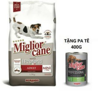 Thức ăn hạt khô chó con Miglior Cane Morando 1.5kg