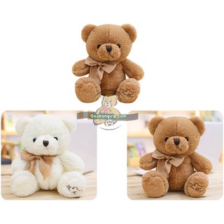Gấu bông nơ ngồi nhỏ xinh cho bé size 25-35-45cm