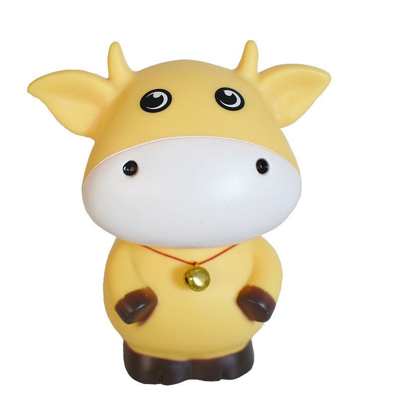 Ống heo nhựa tiết kiệm hình còn trâu 18x15cm siêu dễ thương