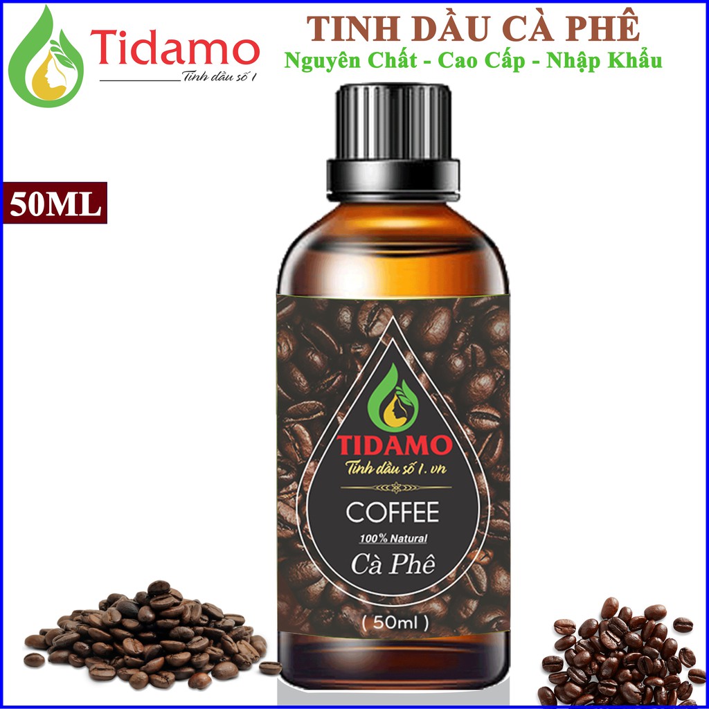 Tinh Dầu CÀ PHÊ 50ML - Tinh Dầu Nguyên Chất giải tỏa căng thẳng, thơm phòng, bảo vệ sức khỏe