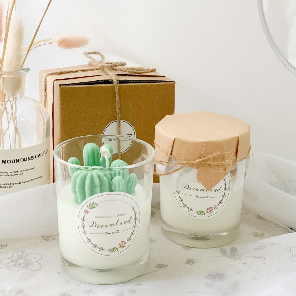 Nến Thơm Hoa Ly Dreamland - Flower and Handmade Candle