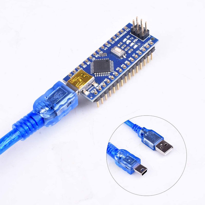 3 Điều Khiển Nano V3.0 Atmega328P Cho Arduino Nano Ch340 Usb Driver No Cable Nano 3.0