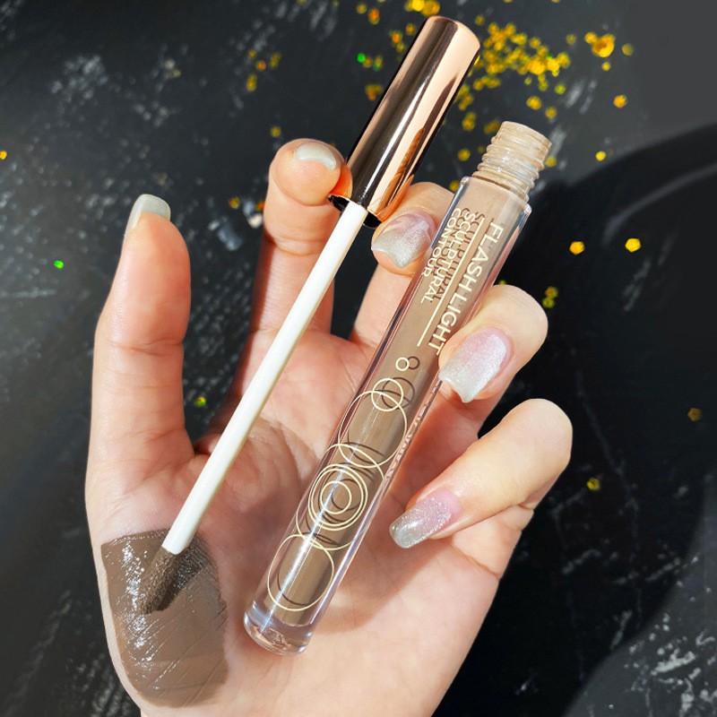 Thỏi Kem Bắt Sáng / Tạo Khối Mengsiqi Tông Lì Làm Sáng Da Trang Điểm Tự Nhiên