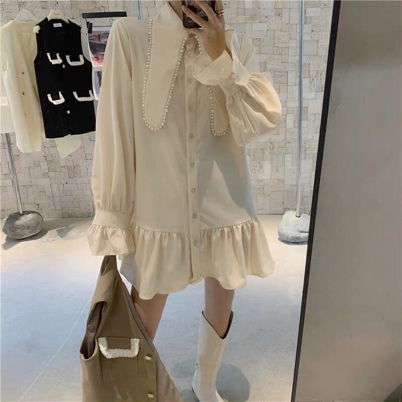 Set váy+áo vest Quảng Châu