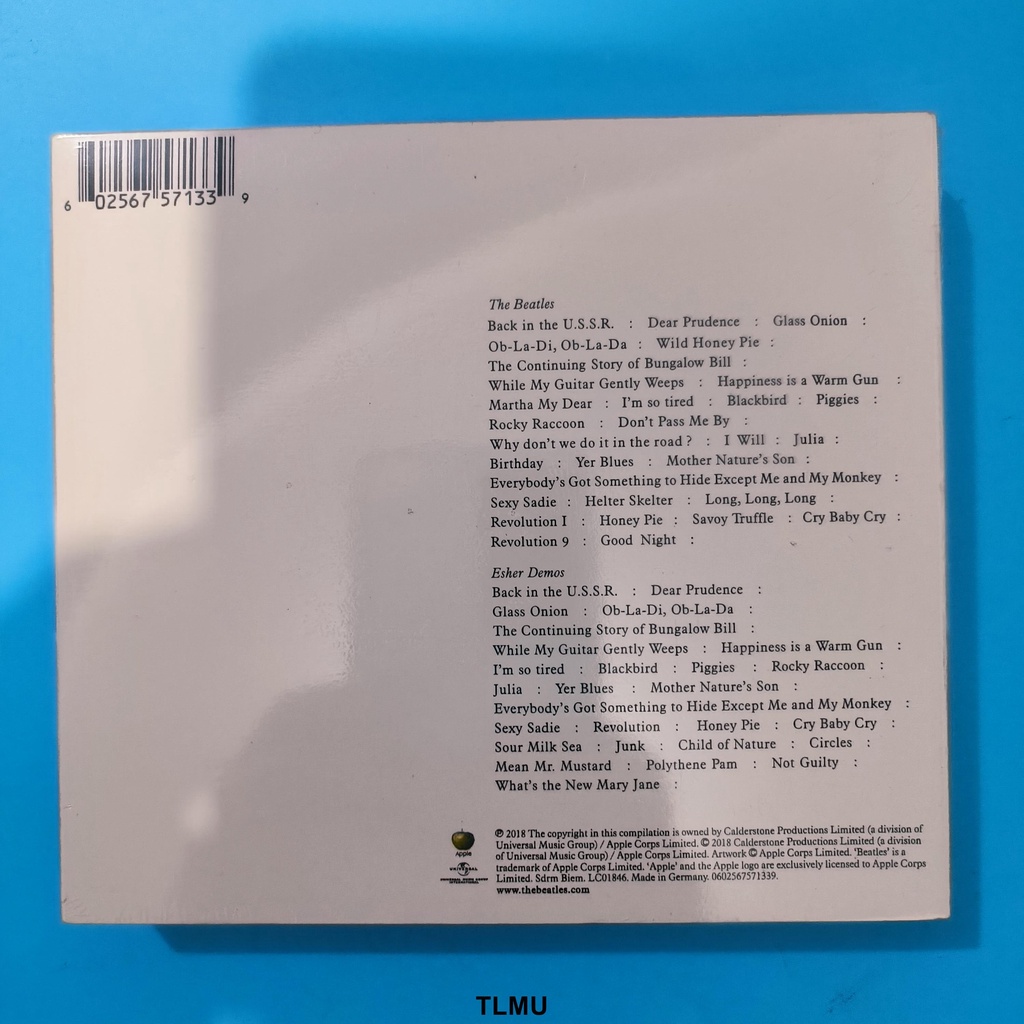 Bộ 3 Đĩa Cd album the beatles Phiên Bản Cao Cấp tl11