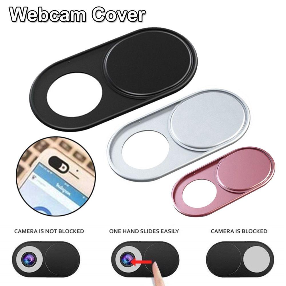 GOGOUP Set 1 / 3 Miếng Dán Webcam Cho Laptop / Máy Tính Bảng / Điện Thoại Bằng Kim Loại