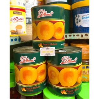 Đào miếng ngâm dbent - 850gram