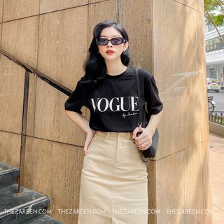 CHÂN VÁY DÀI XẺ GIỮA BASIC ZAREEN VAB08 NUDE