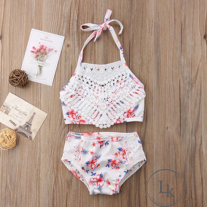 Đồ bơi 2 mảnh cho bé gái từ 1-5 tuổi _ Đồ bơi cho bé gái