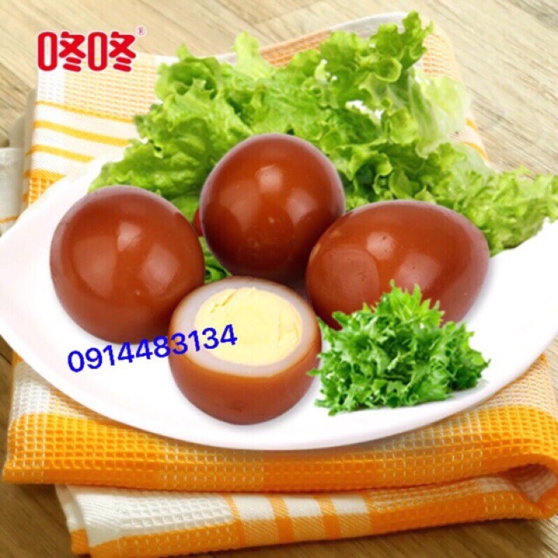 Gói 18gr Trứng Cút Muối Xì Dầu (gói 3 quả) | BigBuy360 - bigbuy360.vn