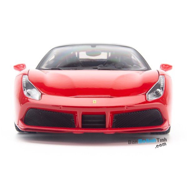 Mô hình siêu xe Ferrari 488 GTB 1:18 Bburago Signature Red