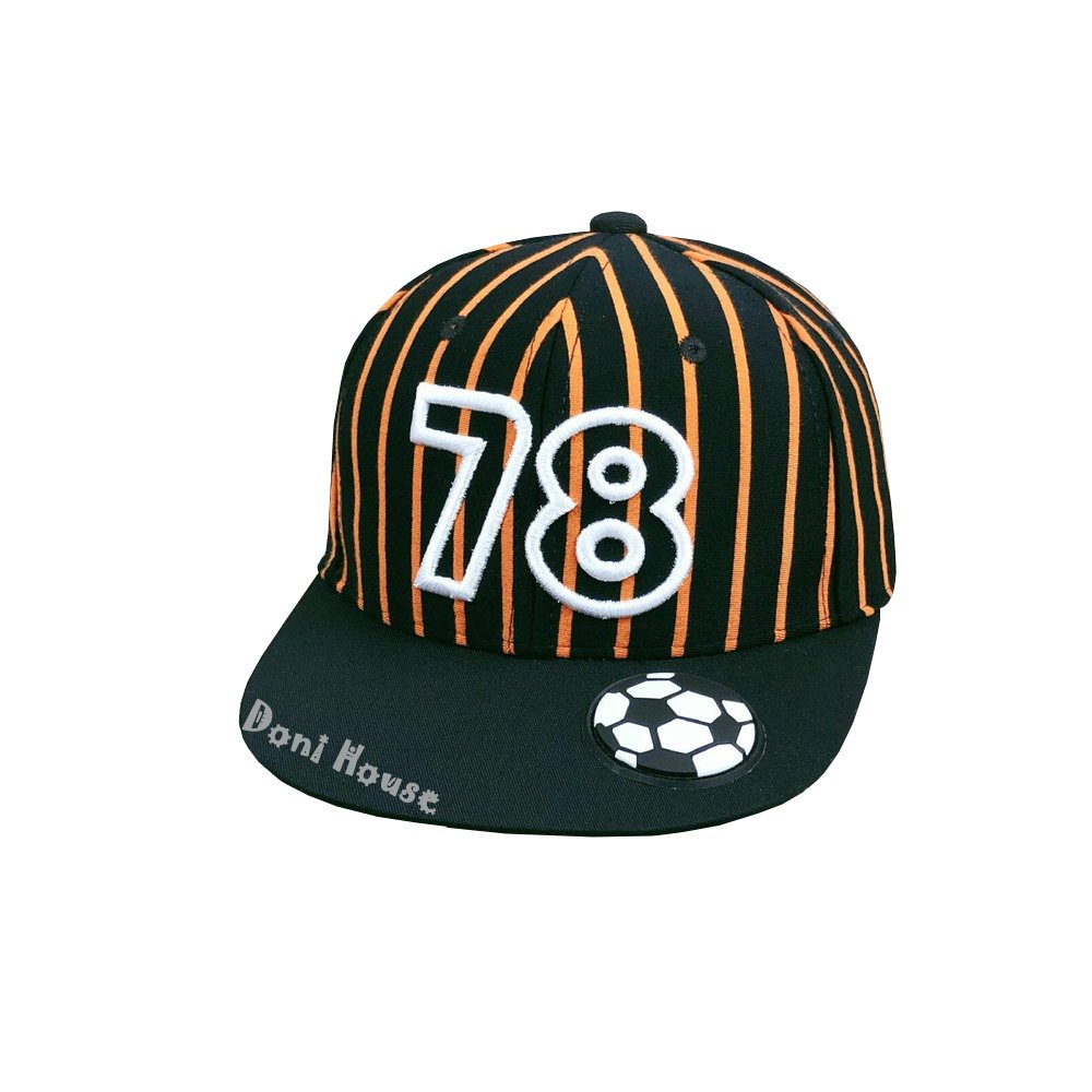 Nón Kết Mũ Lưỡi Trai Từ 4 5 6 7 Tuổi Vòng Đầu 52cm Hình Trái Banh Hiphop Cho Bé Trai