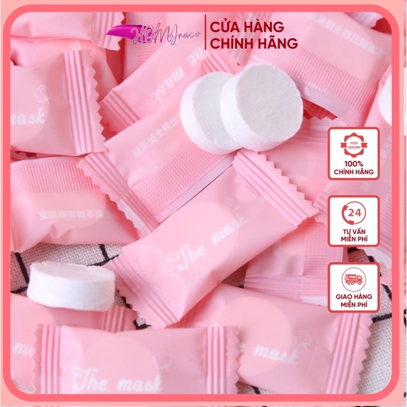 Viên Nén Mặt Nạ Giấy Bán Lẻ 10v