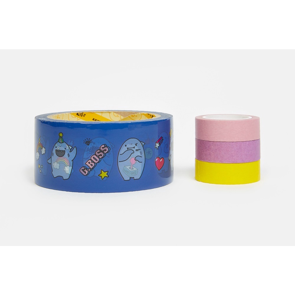 Băng Keo ARTBOX Hàn Quốc In Hình Nhân Vật Boss Dễ thương