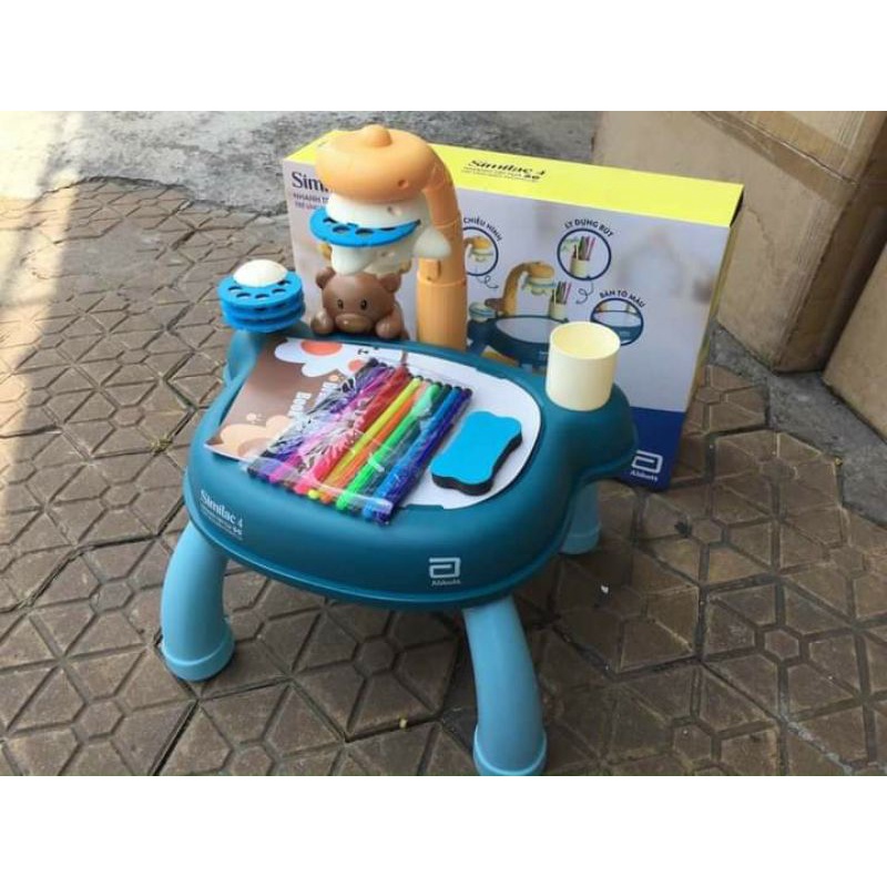 Bộ Bàn Tập Vẽ Sáng Tạo Cho Bé Similac, Có Chiếu Đèn, Dùng Pin -