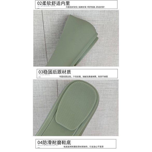 Sandal Đi Mưa Chống Trượt Chống Thấm Nước Thời Trang Mới 2022 Cho Nữ