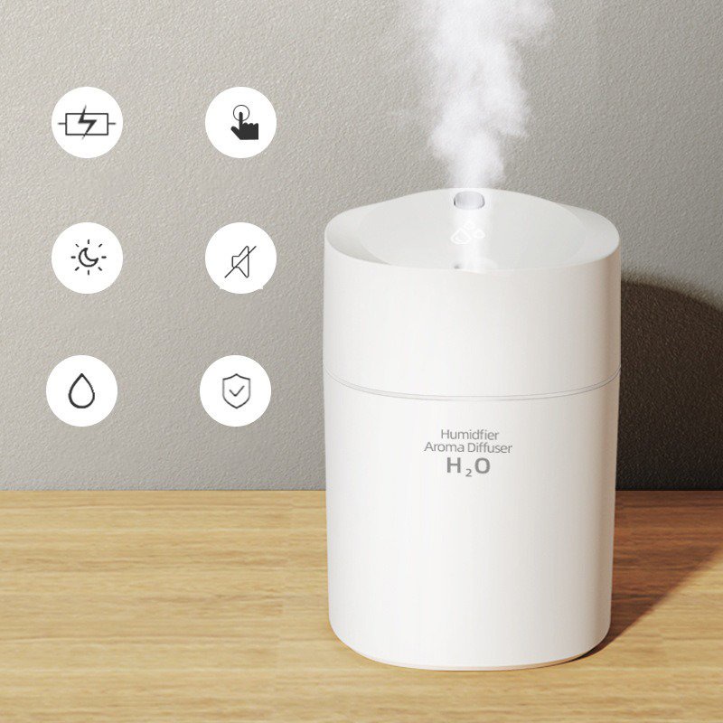 Máy Phun Sương Tạo Ẩm  - Máy Xông Tinh Dầu Mini HUMIDFIER