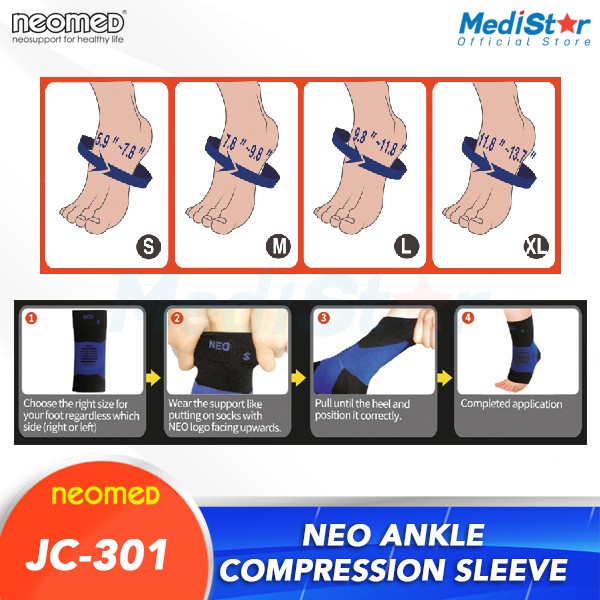 Ống nén mắt cá chân Realpict Jc-301 Mfsj7S
