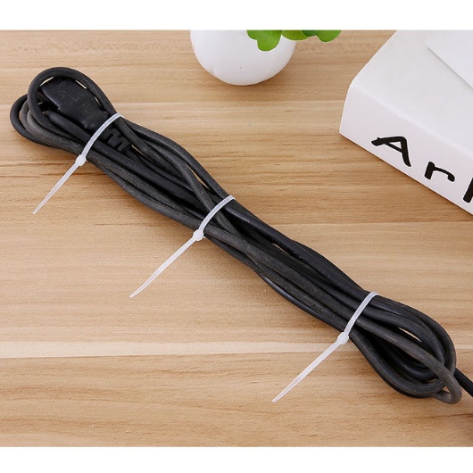 Set 100 dây thít nhựa buộc nhanh size 2,5x150mm MÀU ĐEN, dây rút nhựa buộc nhanh siêu tiện ích