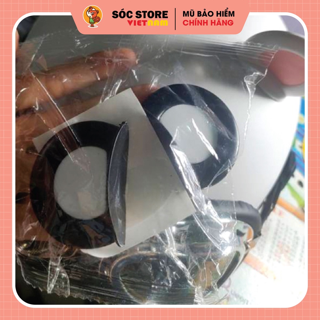 Tai gấu mũ bảo hiểm - phụ kiện gắn trang trí nón bảo hiểm cute, độc lạ chính hãng Sóc Store VN