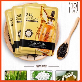 Mặt nạ lụa 24k Goldzan