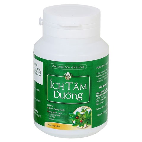 Ích Tâm Đường - Hỗ Trợ Giảm Tiểu Đường