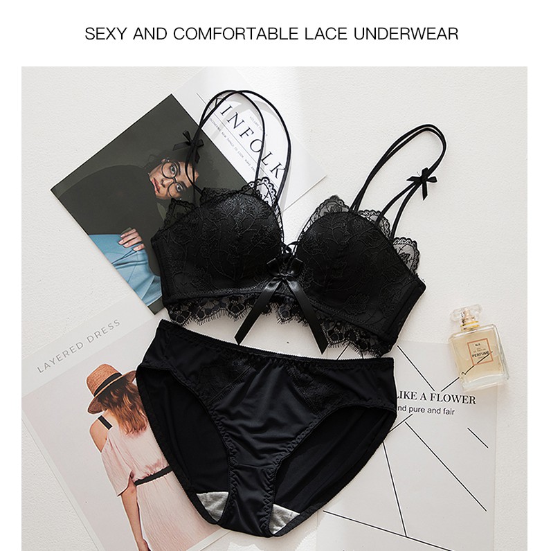 [SỈ] Bộ đồ lót, áo lót ren nữ Floral Girl nâng ngực không gọng siêu gợi cảm quyến rũ A78 | BigBuy360 - bigbuy360.vn