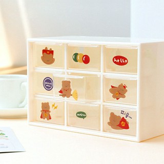 Sticker Gấu Nâu Siêu Anh Hùng Dễ Thương/ Stickers Dán Trang Trí