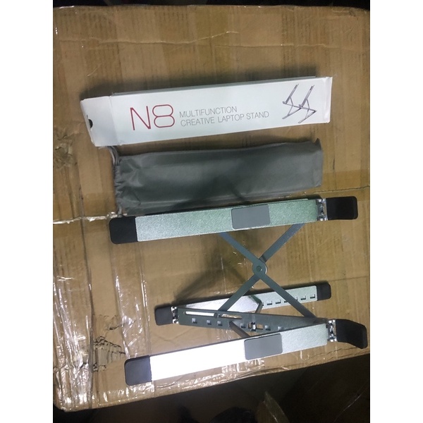 Giá đỡ laptop stand nhôm hỗ trợ tản nhiệt có thể gấp gọn chỉnh độ cao để laptop ipad macbook surface N8 AnBi  Shop