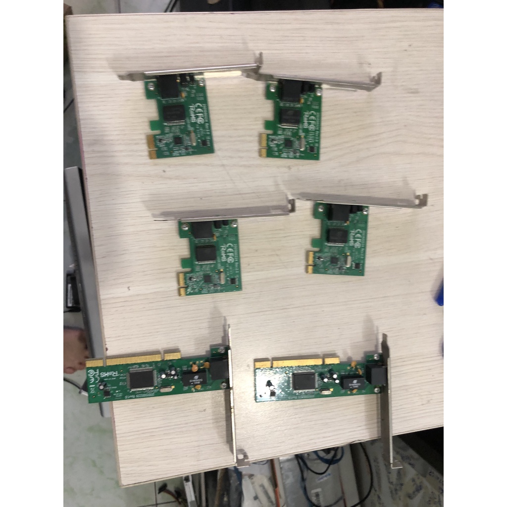 Card Lan PCI 1X - PC8x hàng tháo máy sạch đẹp, đã test good