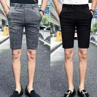 QUẦN SHORT TÂY NAM CARO CAO CẤP PHONG CÁCH HÀN QUỐC( vải co giản)