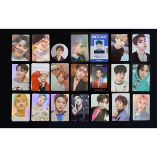 Ảnh photocard official NCT WAYV Lucas Winwin Yangyang Kun Xiaojun Resonance access Empathy kick back take off