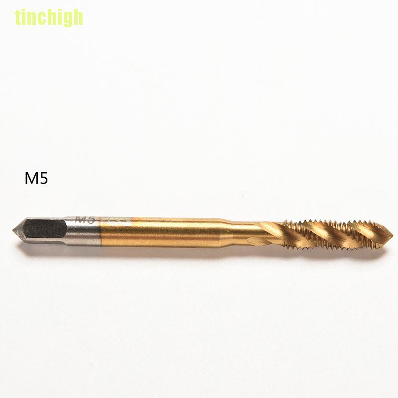 Bộ Mũi Khoan Xoắn Ốc Bằng Thép Tốc Độ Cao M3 M4 M5 M6
