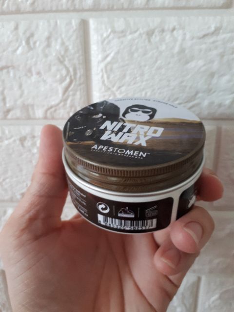 Sáp vuốt tóc Nitro Wax Apestomen 2018 (bản nắp nhôm)