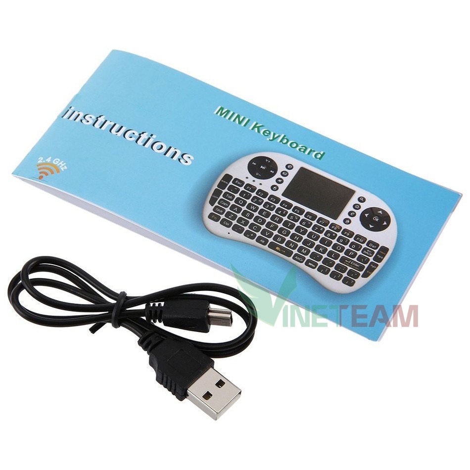 Chuột Bay Kiêm Bàn Phím Không Dây UKB500 Bàn phím wifi mini keyboard Cho Smart Tivi & Android Box  bàn phím không dây