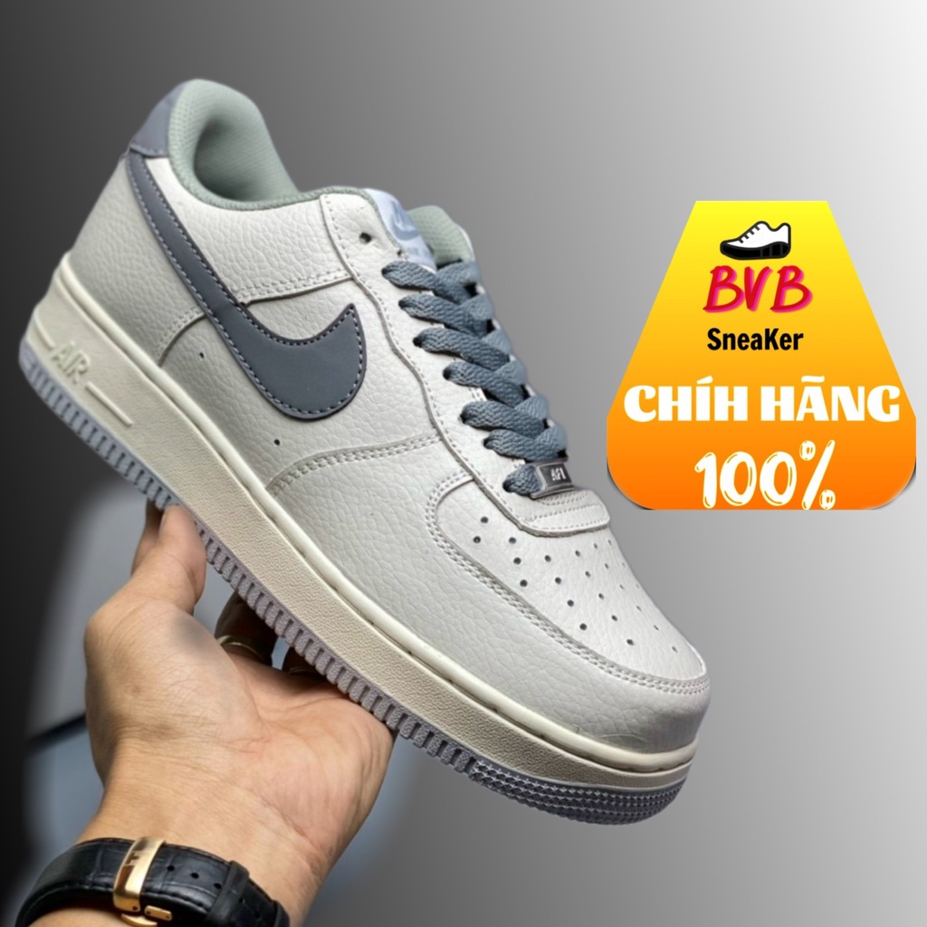 Giày thể thao dã ngoại nike af1 trắng chính hãng cho nam nữ, real fullbox Present Original Sneakers