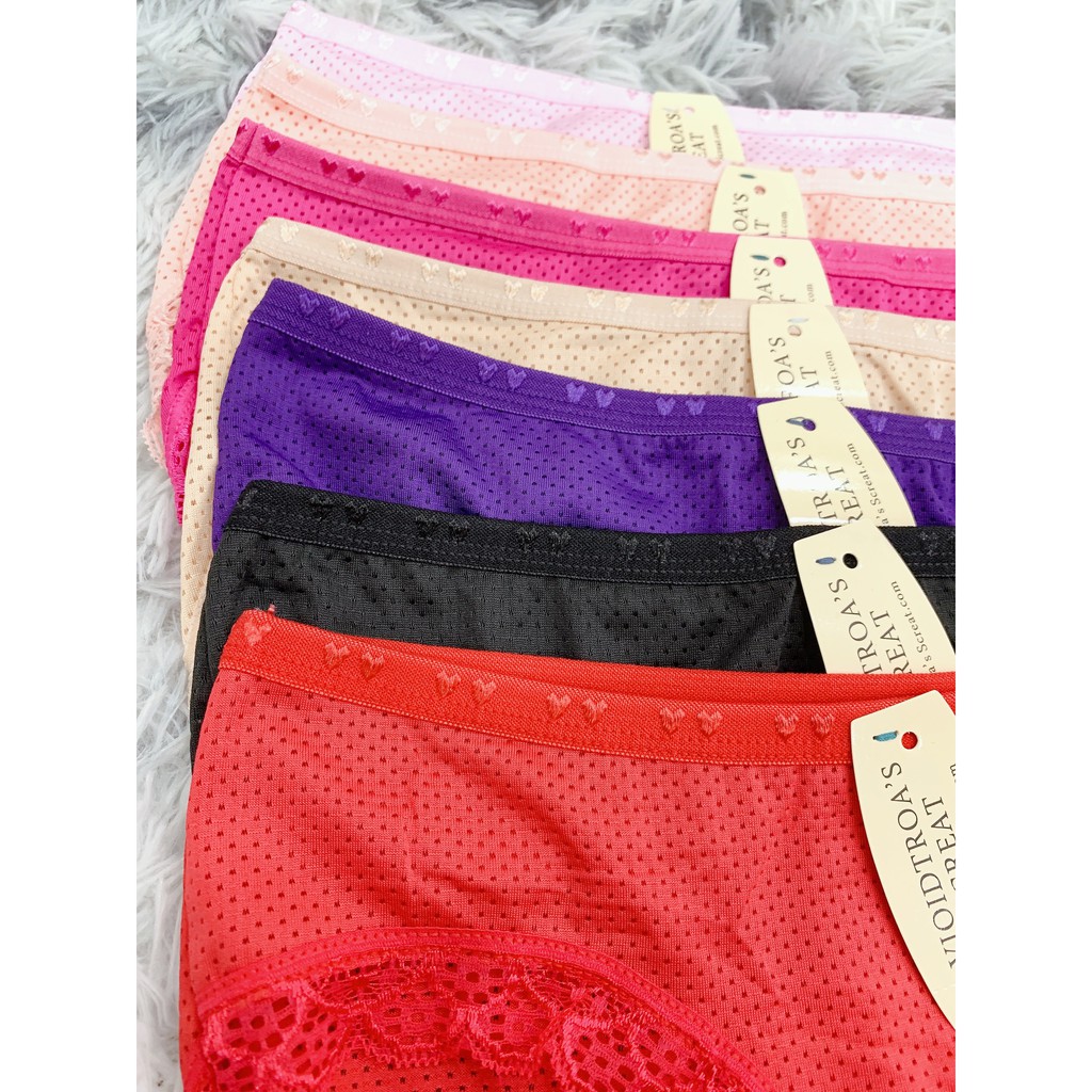 Quần Lót Ren Thông Hơi Thoáng Mát Mềm Mịn - Quần lót Cotton | BigBuy360 - bigbuy360.vn