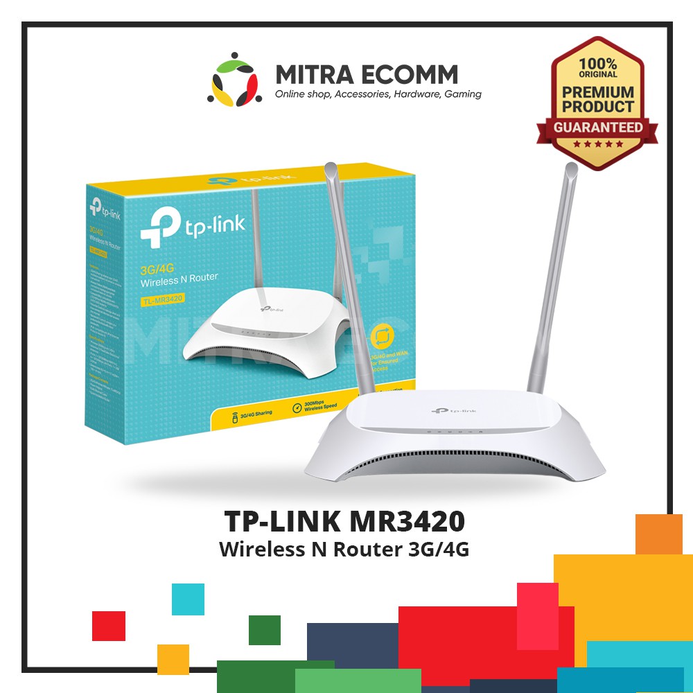 Usb Phát Sóng Tp-link Tl-mr 3420 4g / 3g Tplink Mr3420