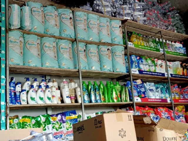 Tã/bỉm Dán Pampers Baby-Dry M34/L30/XL26