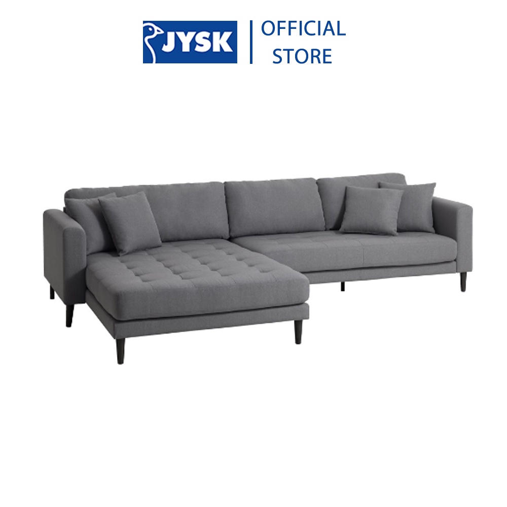 Sofa đổi góc | JYSK Kannikhus | vải polyester | nhiều màu | R283xS91/174xC78cm