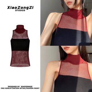Áo len cổ 3p nữ quây ngực ren eo