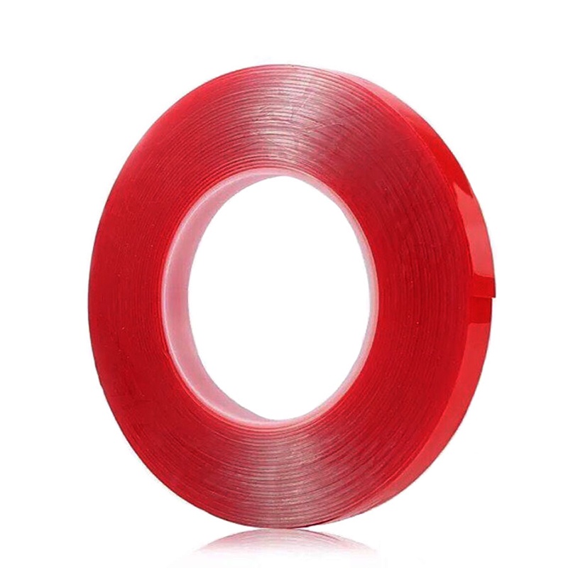 Băng dính tạo fan mi, băng keo băng dính đỏ đa năng tiện dụng