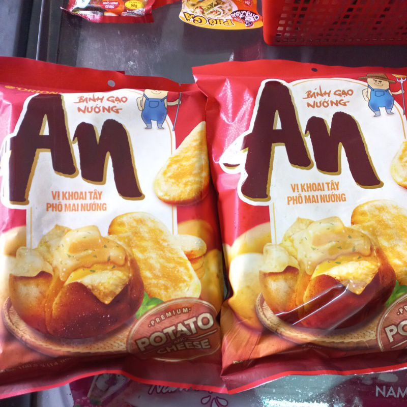 Bánh gạo An nướng vị khoai tây phô mai 100,8g