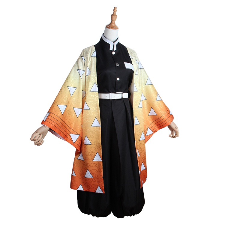 Áo Choàng Kimono Hóa Trang Nhân Vật Kimetsu No Yaiba Agatsuma Zenitsu Tomioka Giyuu Cho Nam