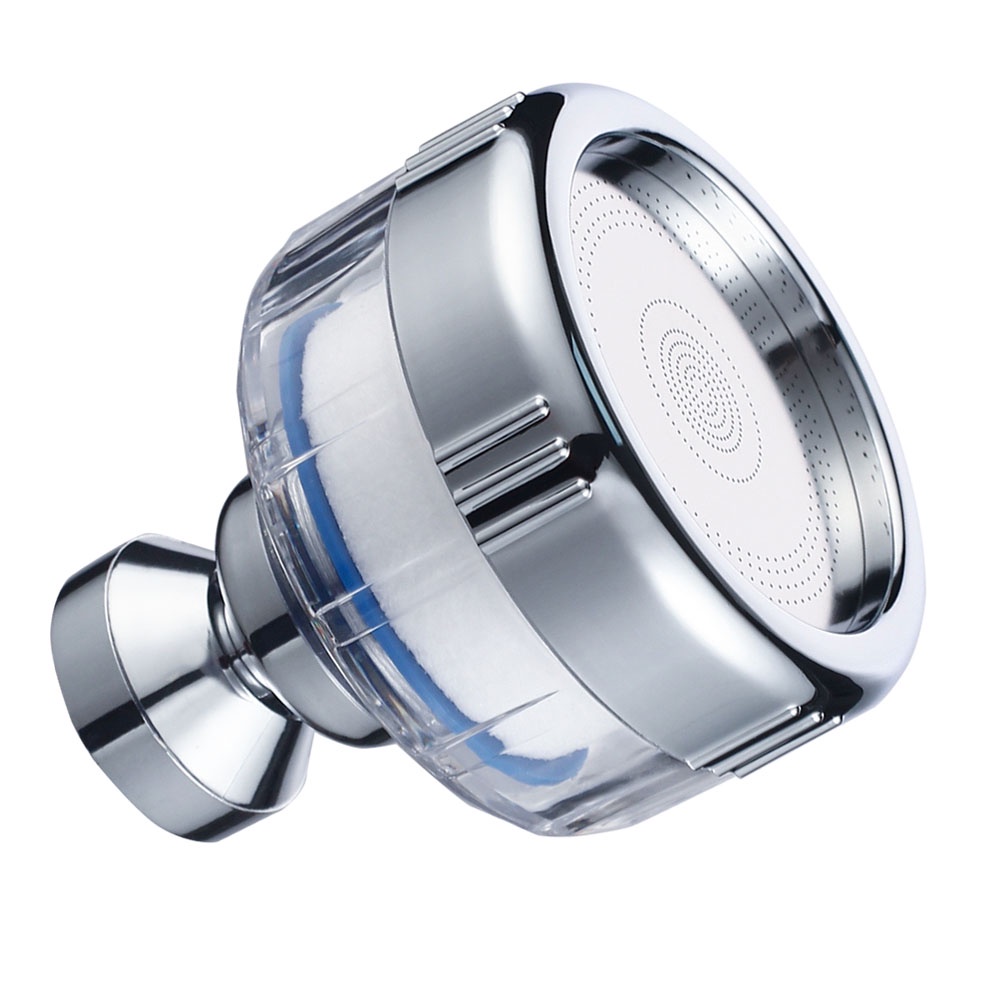 Đầu vòi tăng áp lõi lọc bông xoay 360 độ cho vòi nước bồn rửa chén bát loại ngắn 3cm -  QM.PK083