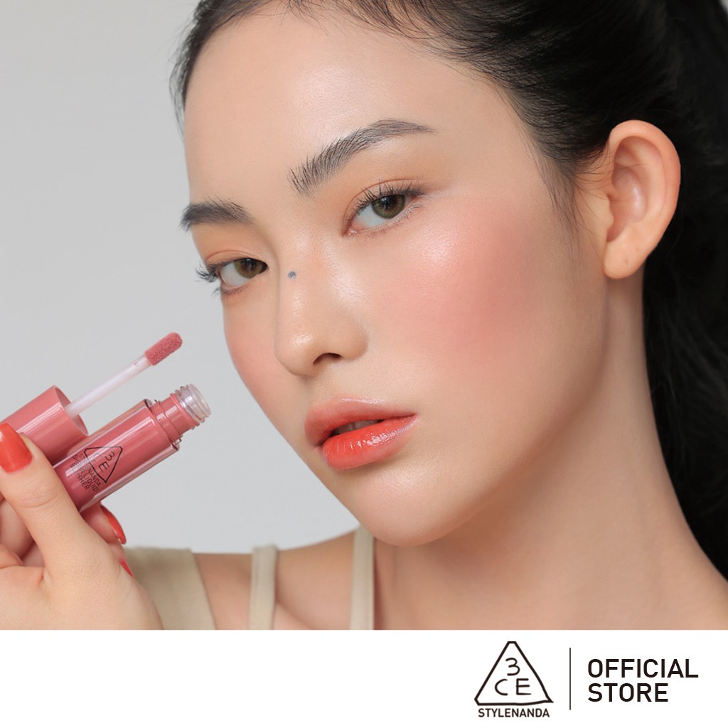 Phấn Má Hồng Dạng Lỏng 3CE Màu Sắc Tự Nhiên 3 g 3CE Sheer Liquid Blusher  | Official Store Cheek Make up Cosmetic