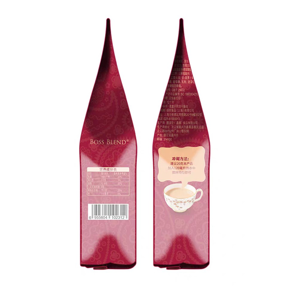 Trà sữa pha sẵn nổi tiếng BOSSLEND vị assam cổ điển chính hãng gói 1kg