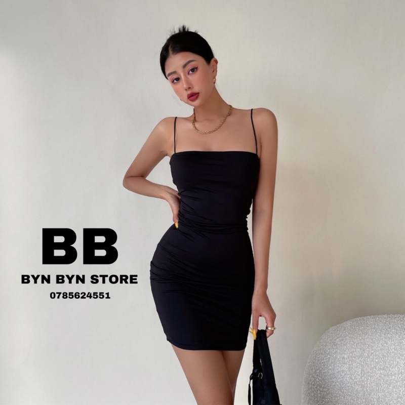 VÁY XINH HAI DÂY ÔM BODY MỊN MÁT ĐẸP LẮM 2S